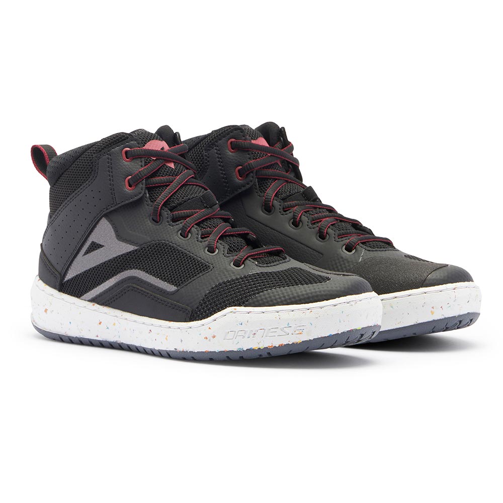 Dainese - Baskets femme Suburb Air Woman Noir / Rouge / Gris