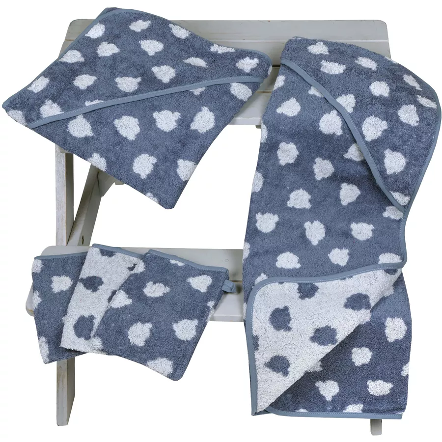 WÖRNER SÜDFROTTIER Ärmellätzchen Teddy blau