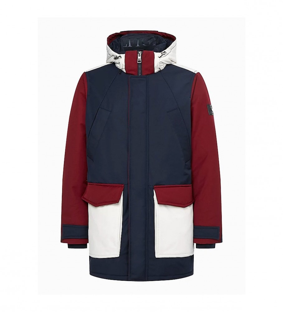 Casaco Tommy Hilfiger Parka Rockie cor merino, bege