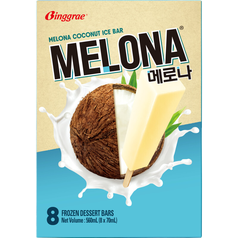 Binggrae Melona coconut ice bar