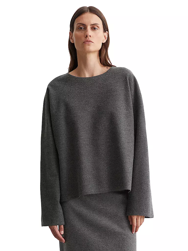 MARC O'POLO Pullover grau