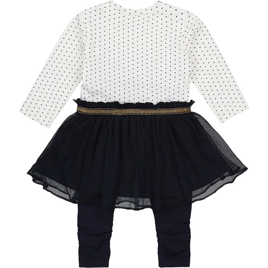 Dirkje Baby-Set 2-teilig navy off white