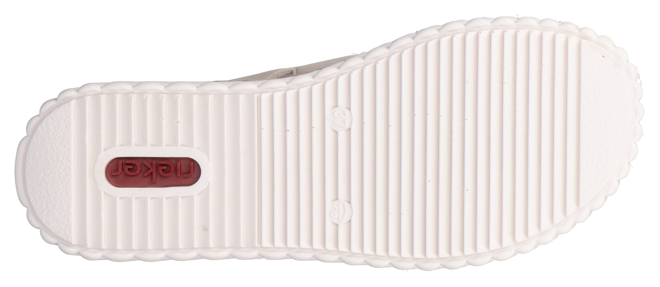 Rieker Plateausandale  , Sommerschuh, Sandalette, Keilabsatz, in bequemer Form