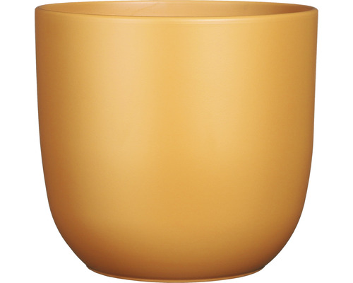 Plantenbak Tusca Ø 28 cm H 25 cm keramiek bruin