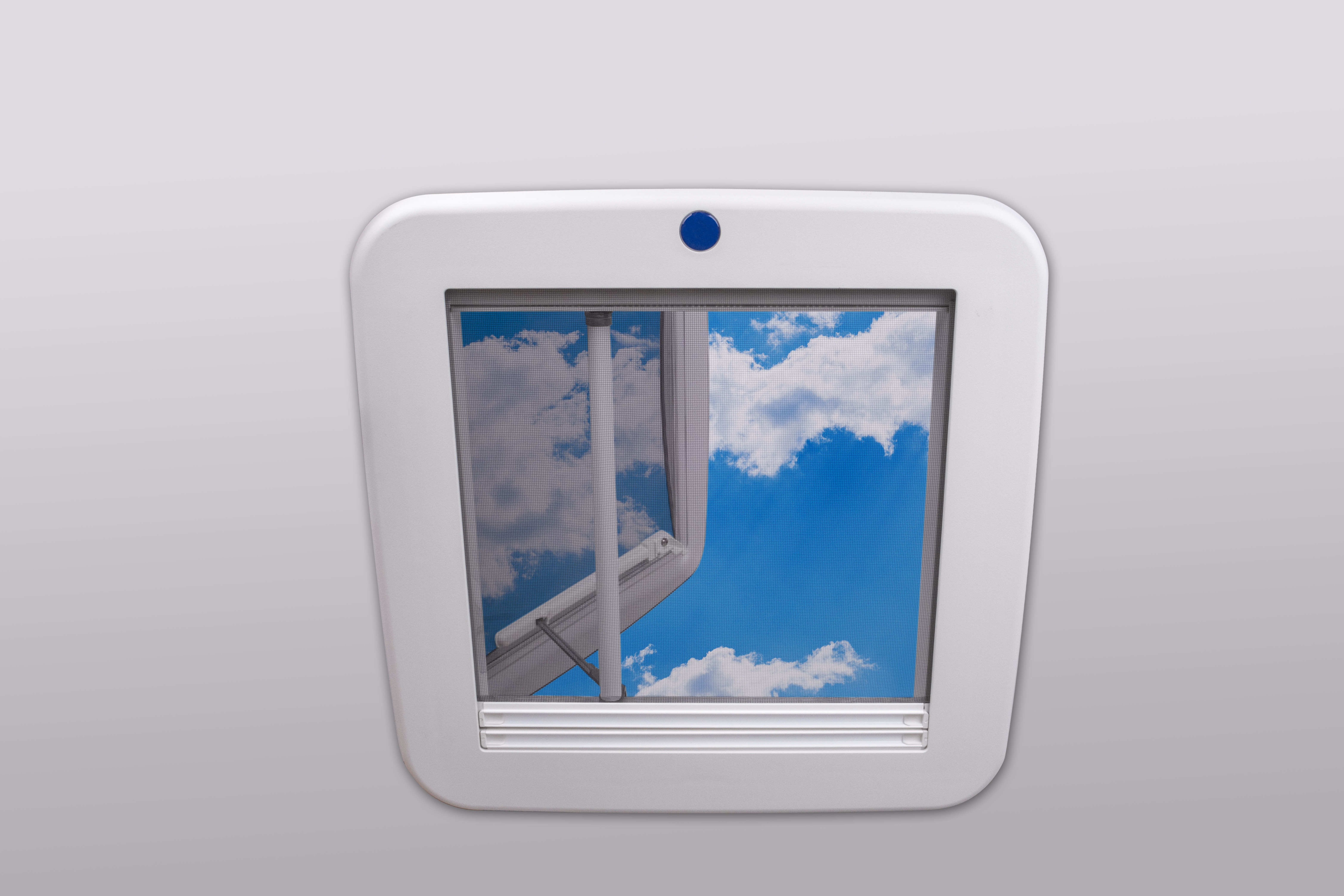 roofSTAR 4 Dachfenster 40x40 manuell mit Zwangsentlüftung und Beleuchtung