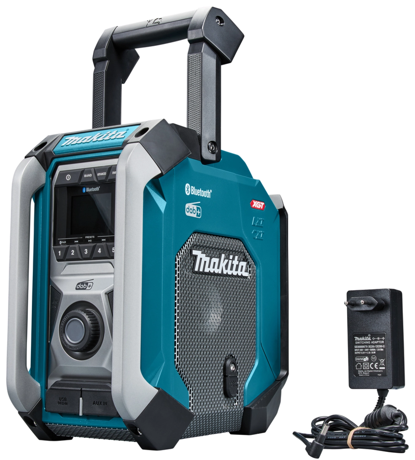 Makita MR007GZ XGT / LXT / CXT Bouwradio - FM - DAB/DAB  - Bluetooth