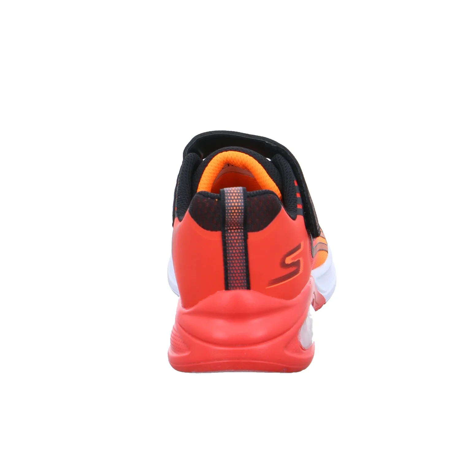 SKECHERS Kleinkinder-Halbschuh Klett Rot Textil  Sneaker