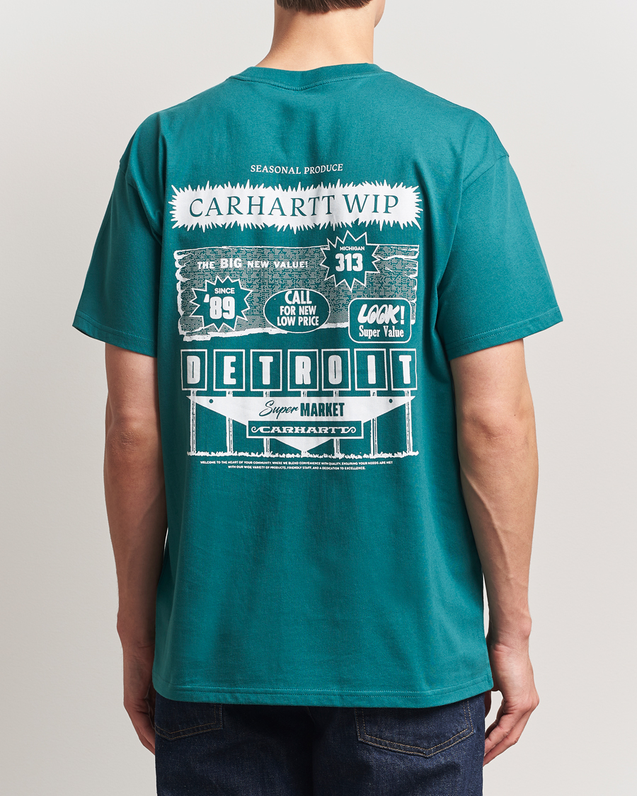 Carhartt WIP Catalogue Back Print T-Shirt Rainforest
