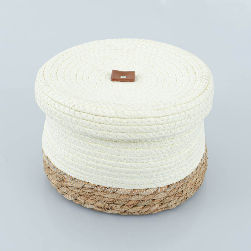 Panier de rangement 'Keola' avec couvercle