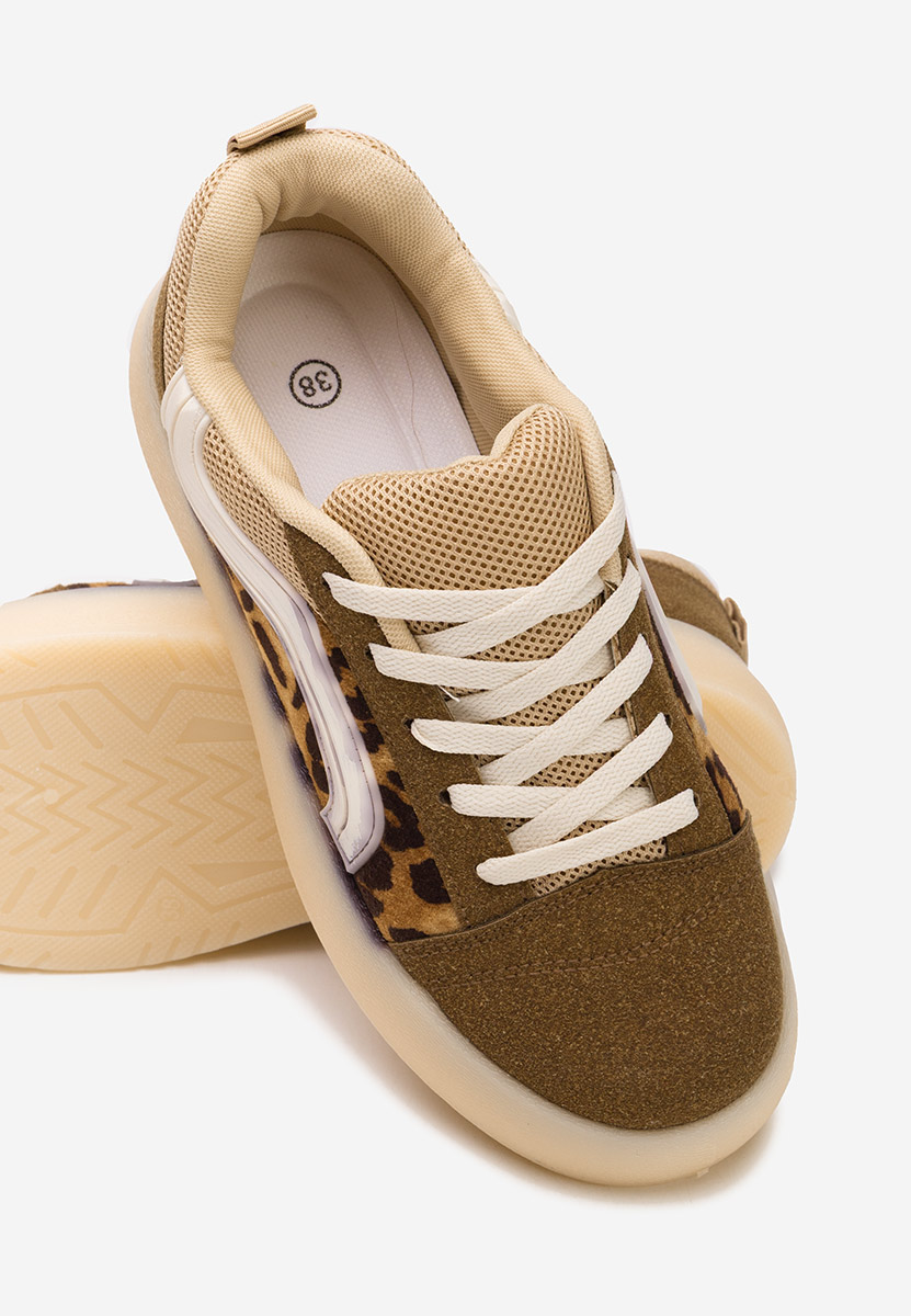 Baskets pour femme champagne Davira