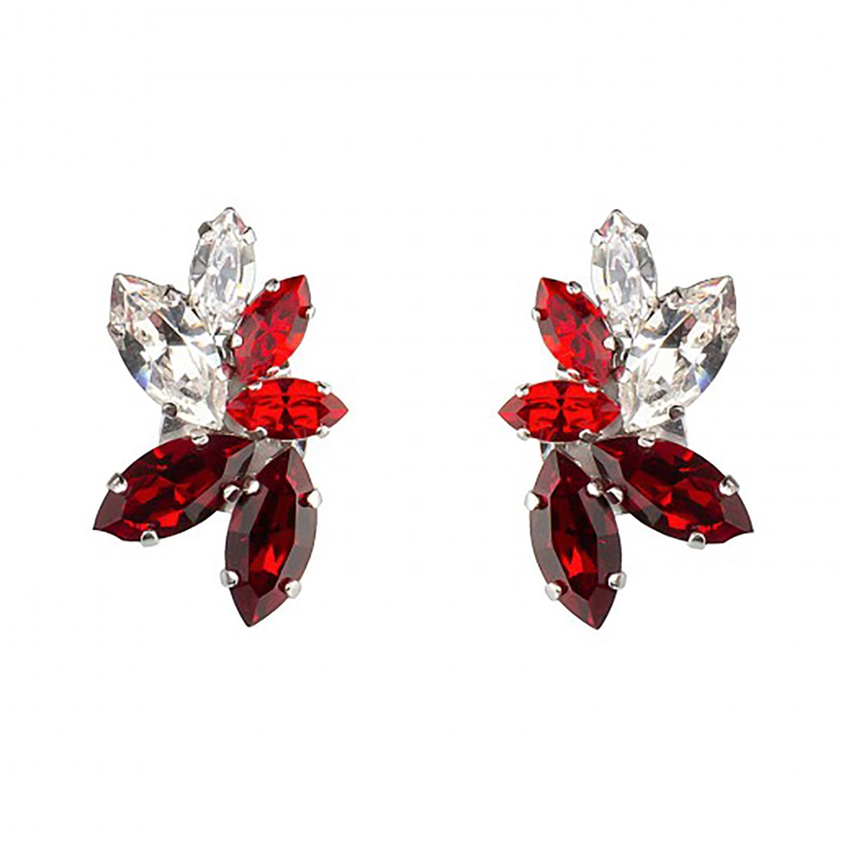 Boucles d'oreilles Andrea Marazzini Eve rouges