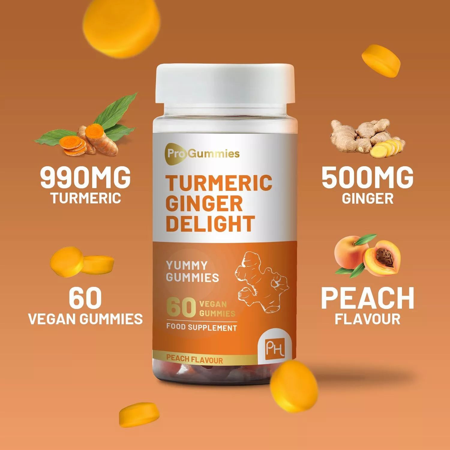 Prowise Healthcare - Kurkuma-Ingwer-Gummis