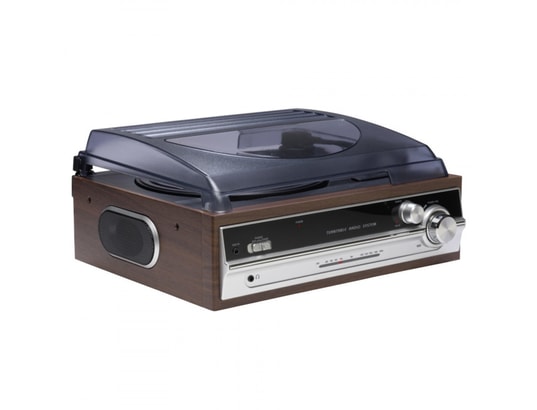 DENVER - Platine tourne disque Lecteur de disques vinyles vpr-190 avec radio fm. Haut-parle...