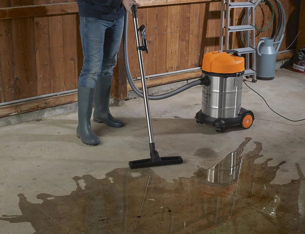 Aspirateur Multifonctions de 30L pour Eau et Poussières 1500W orange g