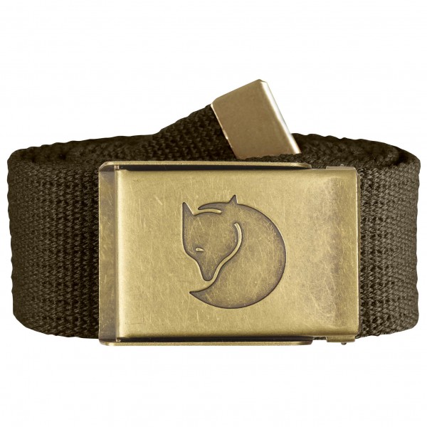 Fjällräven - Canvas Brass Belt 4 cm - Ceinture