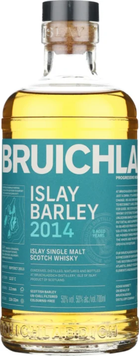 BRUICHLADDICH ISLAY BARLEY 2014 70CL