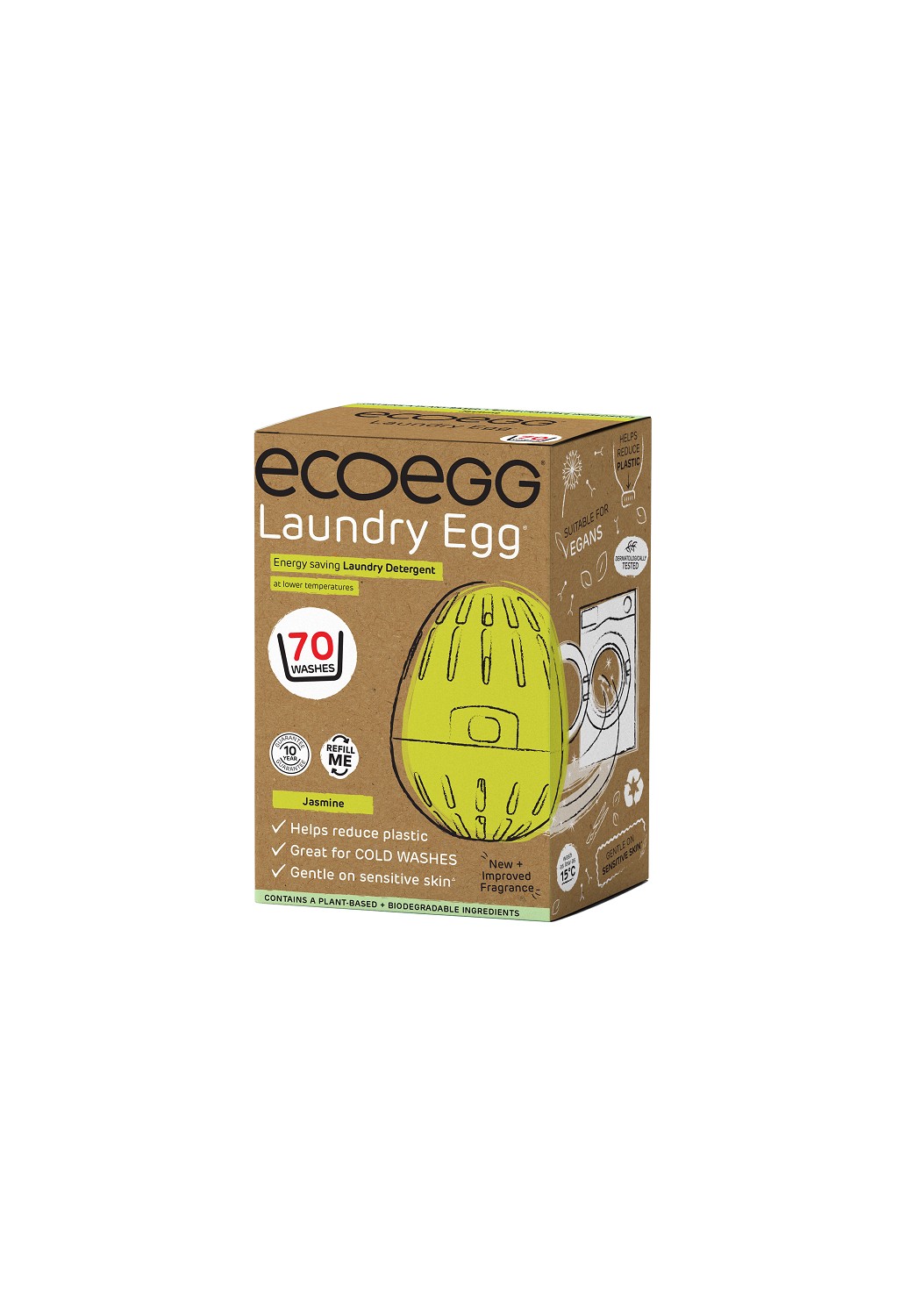 EcoEgg Wasch-Ei Laundry Egg - Jasmin
