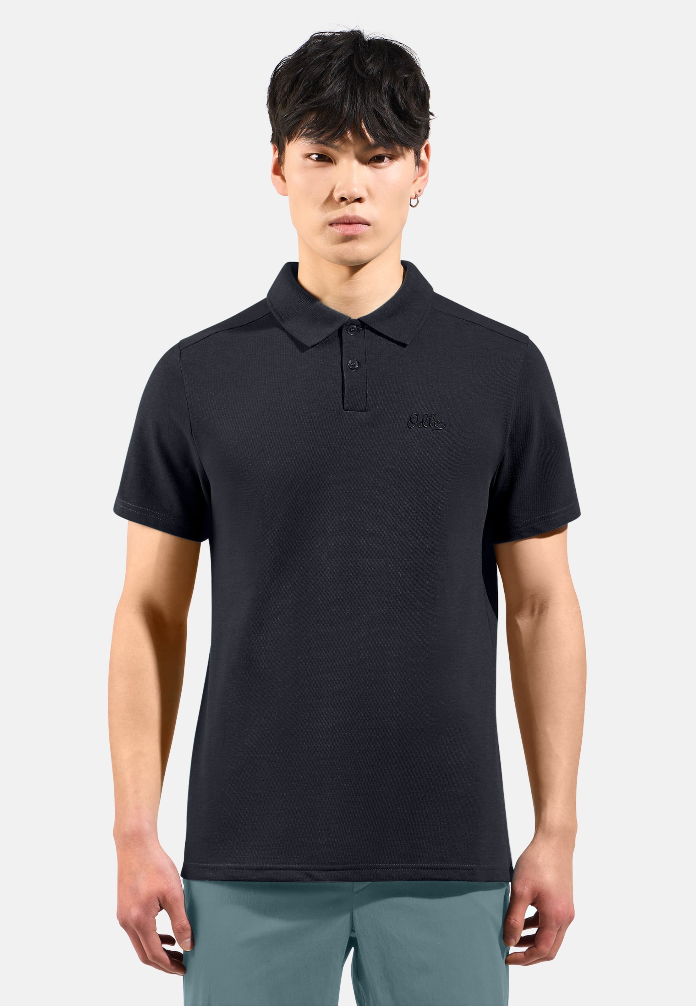 Essentials Poloshirt in black