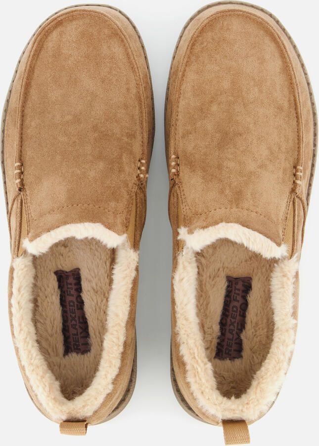 Warmbat Skechers Melson Willmore pantoffels cognac