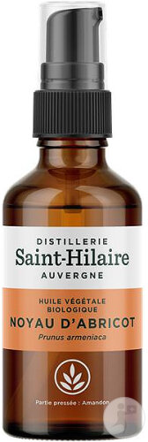 De Saint Hilaire Huile Végétale De Noyaux D'Abricot Bio Flacon Pompe 50ml