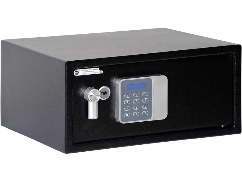 Yale Tresor Value Safe Gäste, 24 l Tresor mit Tastenfeld