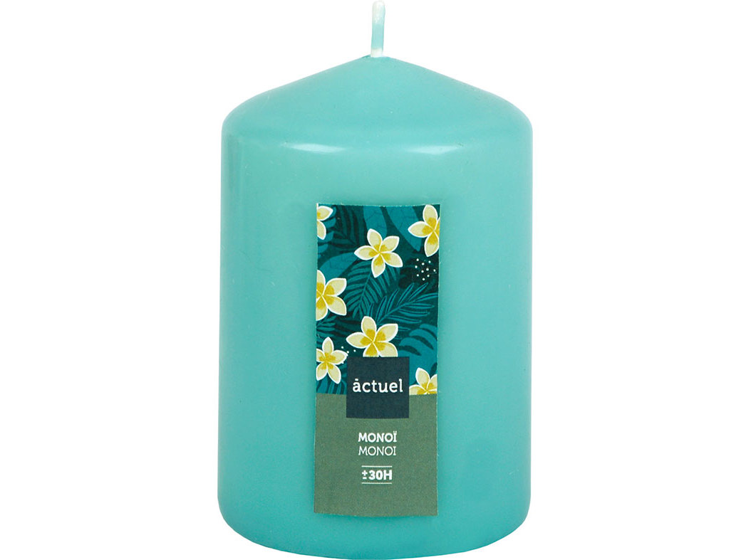 VELA PILAR ACTUEL AROMÁTICA MONOI