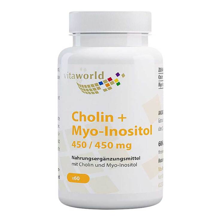 Cholin & Inositol 450 mg / 450 mg Kapseln, 60 St