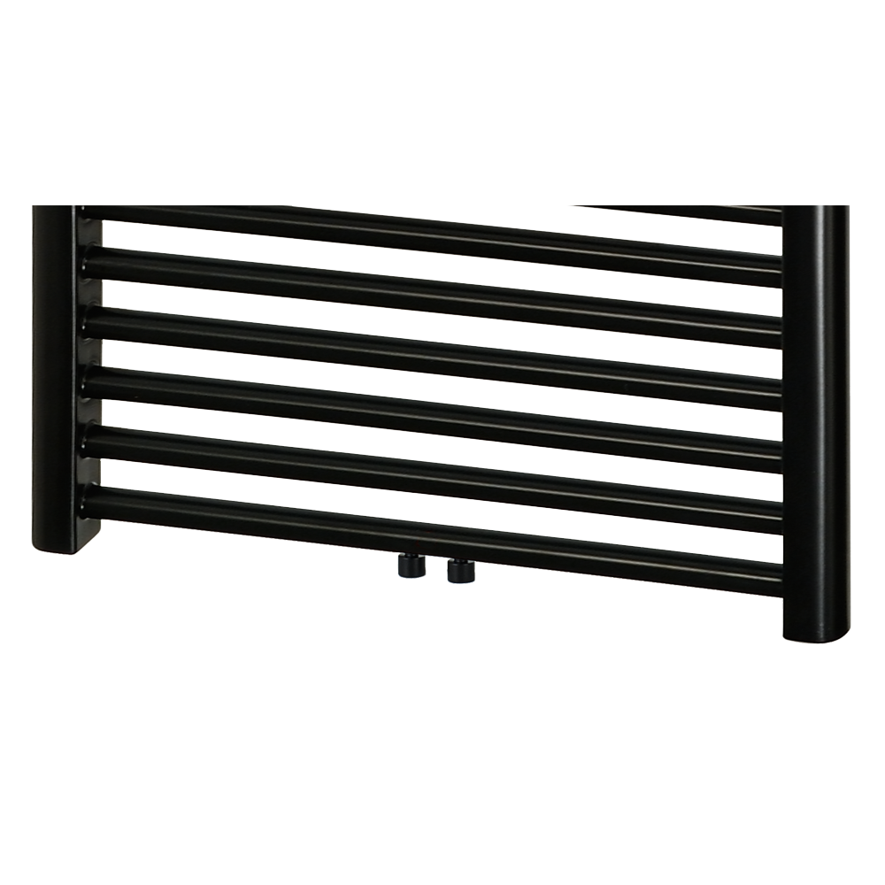 Haceka Gobi design radiator 69x59cm zwart, 6 punts
