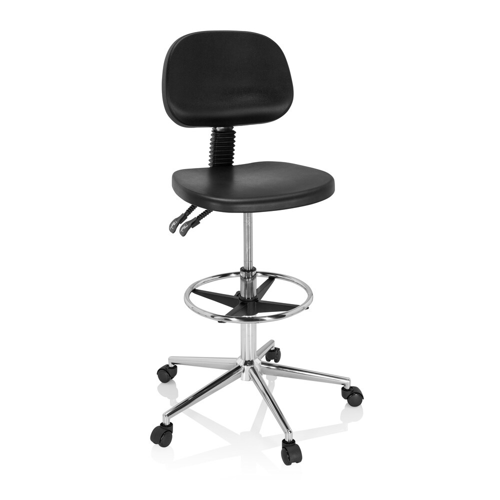 Counterstuhl TOP WORK 24 I Hartschaum ohne Armlehnen hjh OFFICE