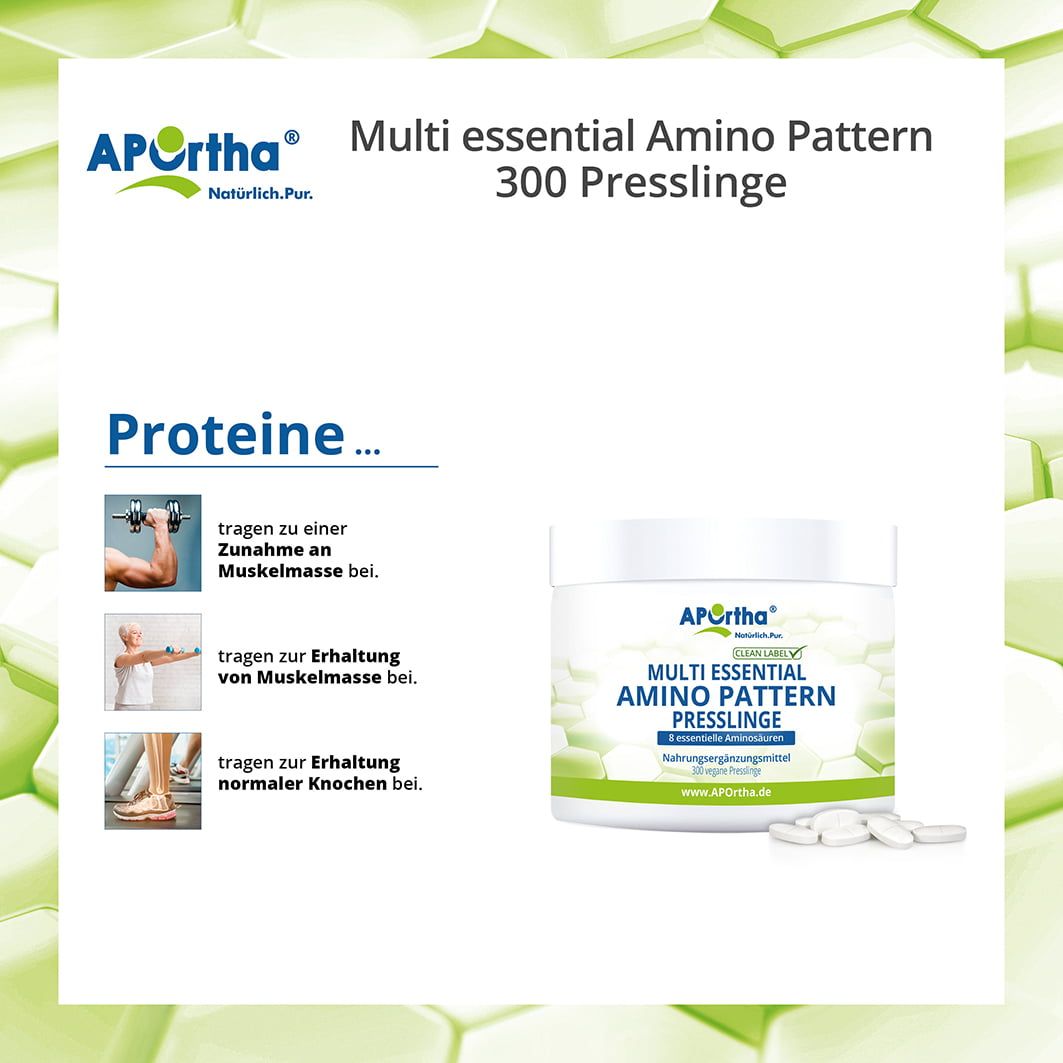 APOrtha® Multi essential Amino Pattern - Aminosäuren-Presslinge
