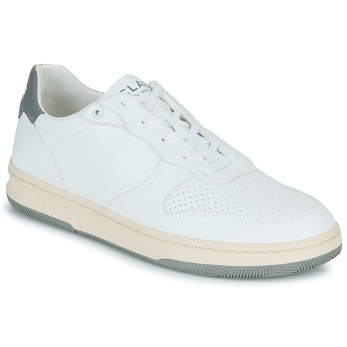Clae - MALONE VEGAN - Blanc / Gris