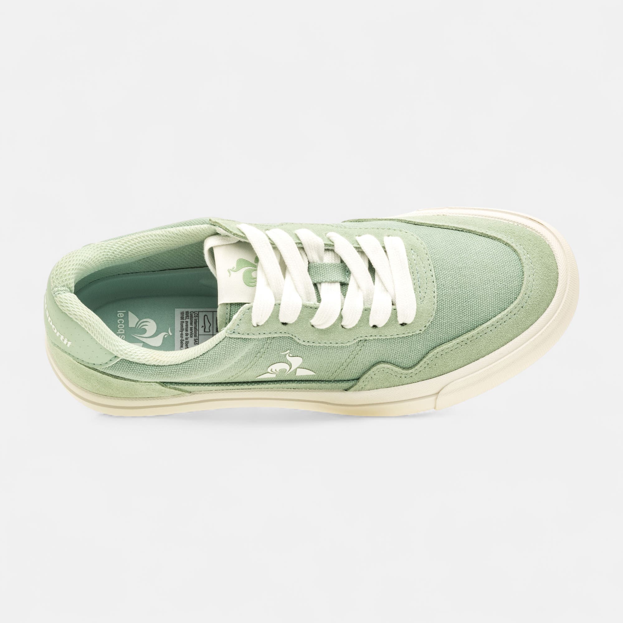 Chaussures en toile Femme vert clair