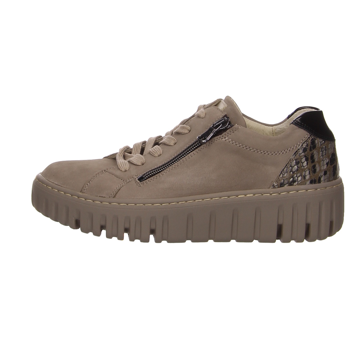 Waldläufer Sneaker taupe grau