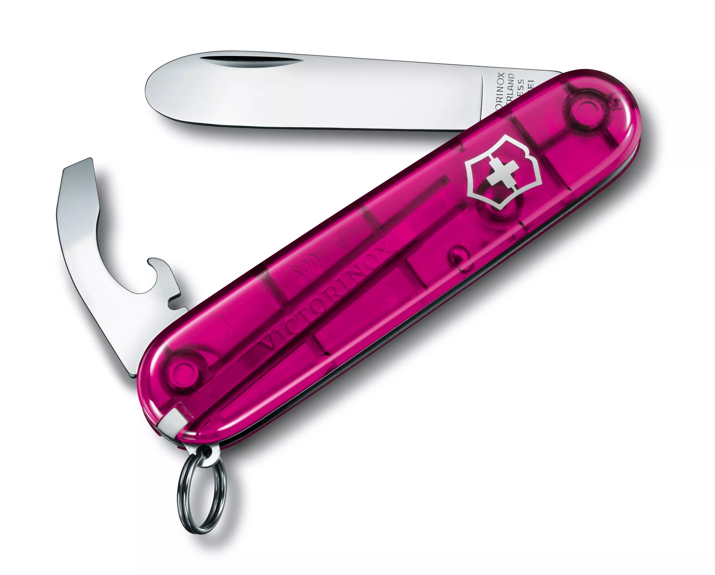 My First Victorinox-pink transparent