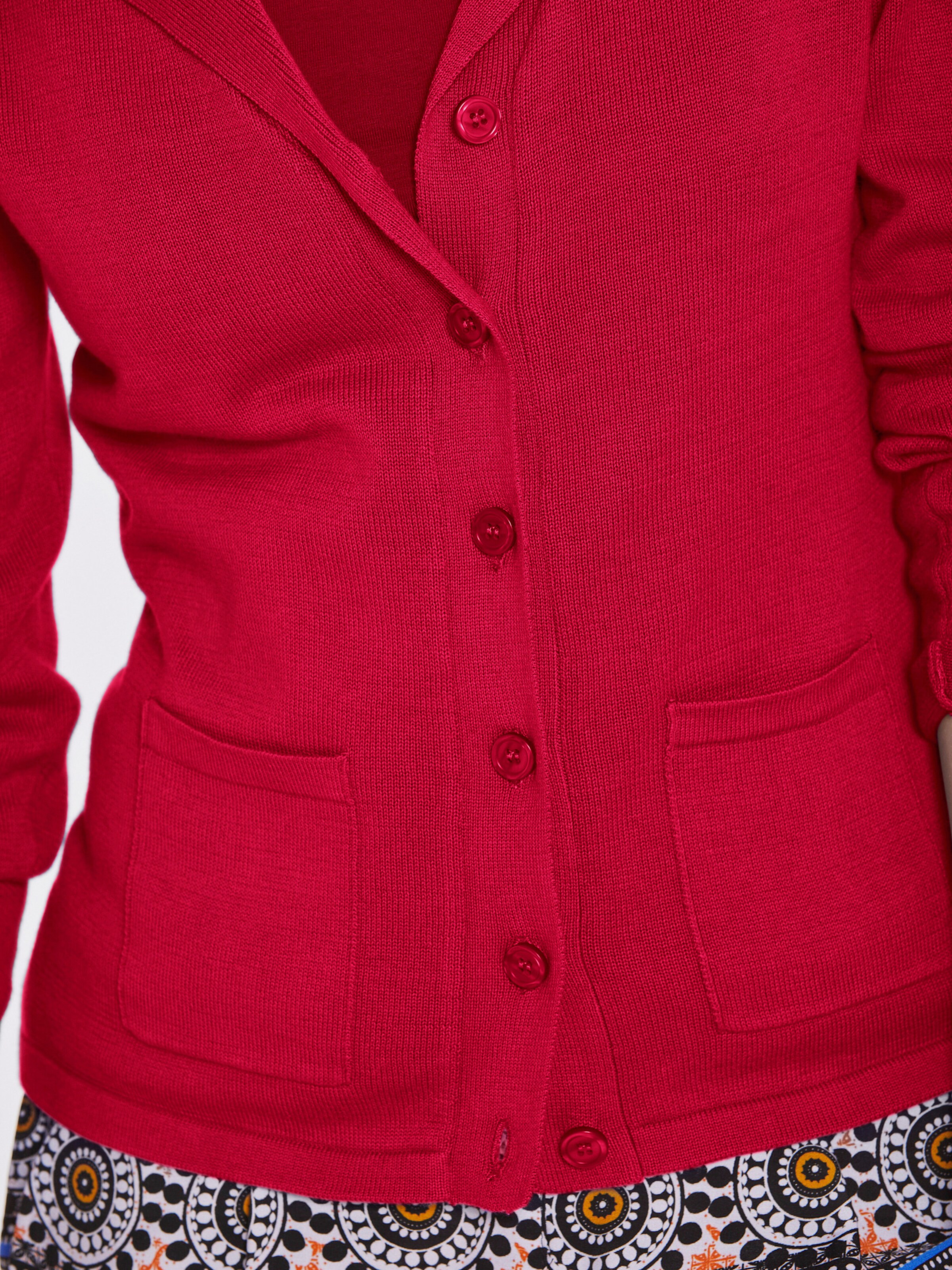 Feinstrickjacke
