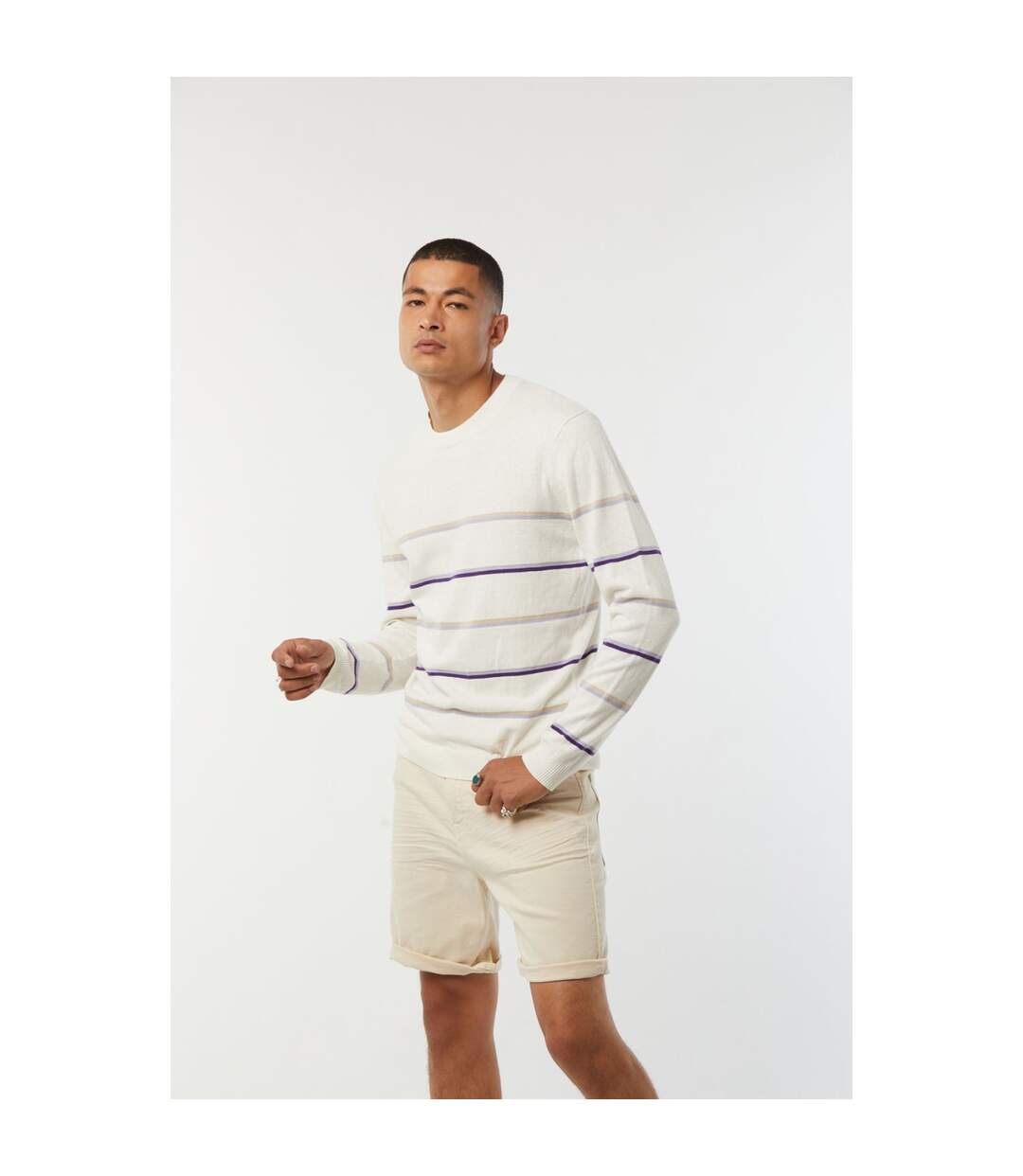 Pull manches longues coton regular COTO