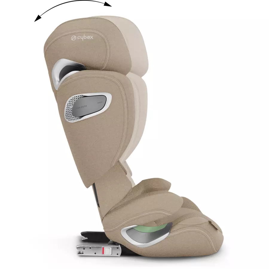 cybex PLATINUM Kindersitz Solution T I-Fix Plus Cozy Beige