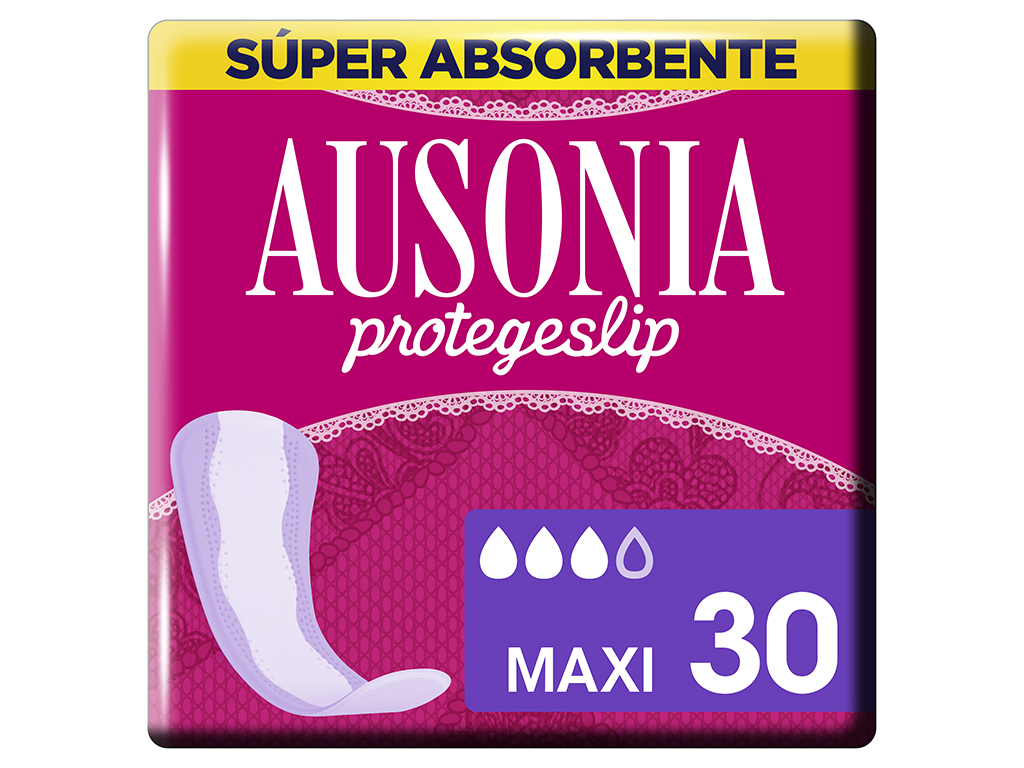 Pensos Diários Protegeslip Maxi Ausonia 30 un
