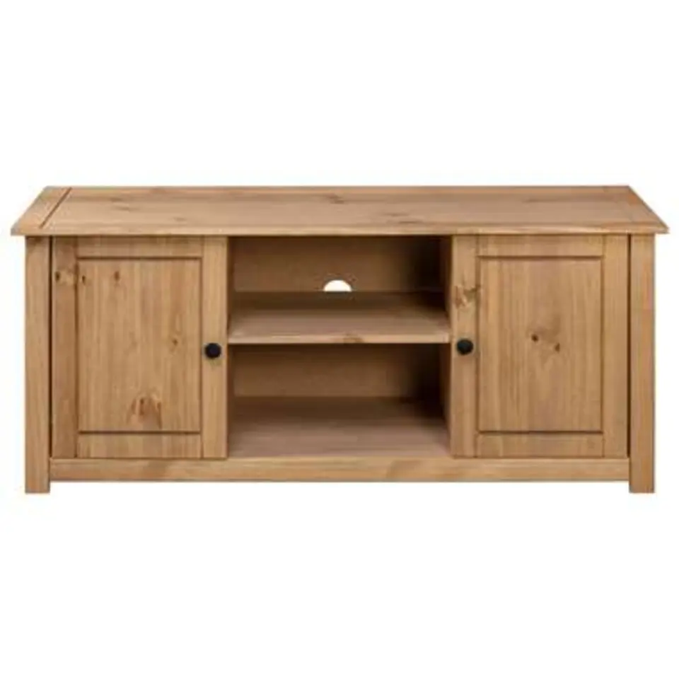 vidaXL - Tv-meubel - Bruin - Grenenhout