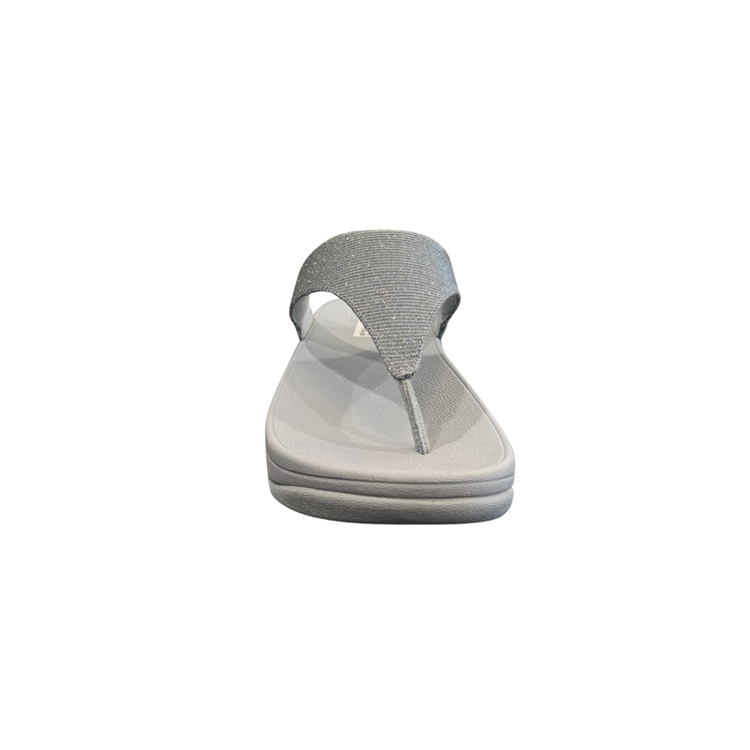 FitFlop Lulu Shimmerlux Toe-Post Quiet Blue F27/C34