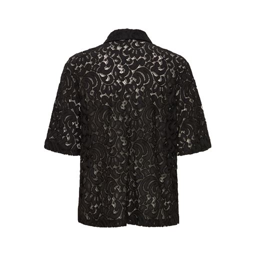 Ichi Kortærmet Skjorte, Black, 42