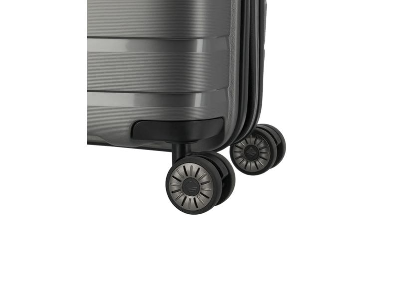 travelite Air Base Trolley S erweiterbar, Anthrazit Reisekoffer