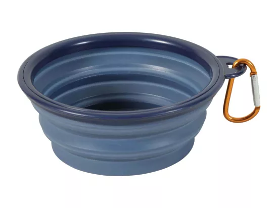 Gamelle souple en silicone bleu Bivouak 450 ml