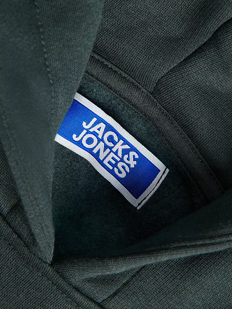 JACK & JONES Jungen Kapuzensweater - Hoodie JORVESTERBRO dunkelgrün