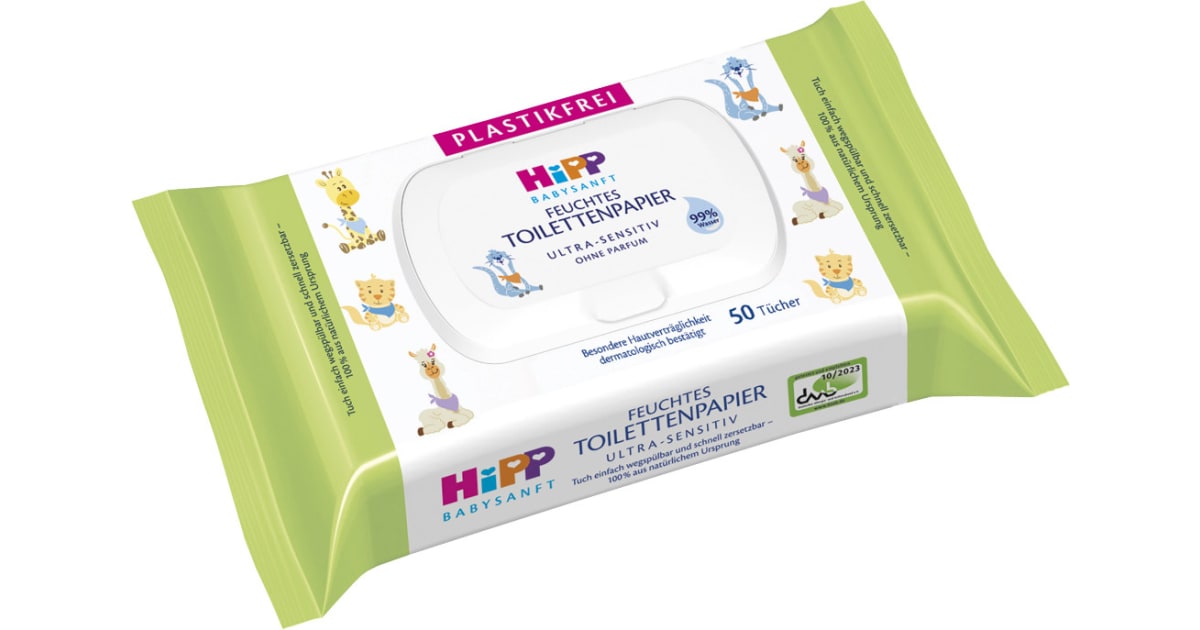 HiPP Feuchte Toilettentücher