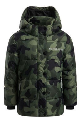 Nordbjørn Nevada Boblejakke, Camo Green