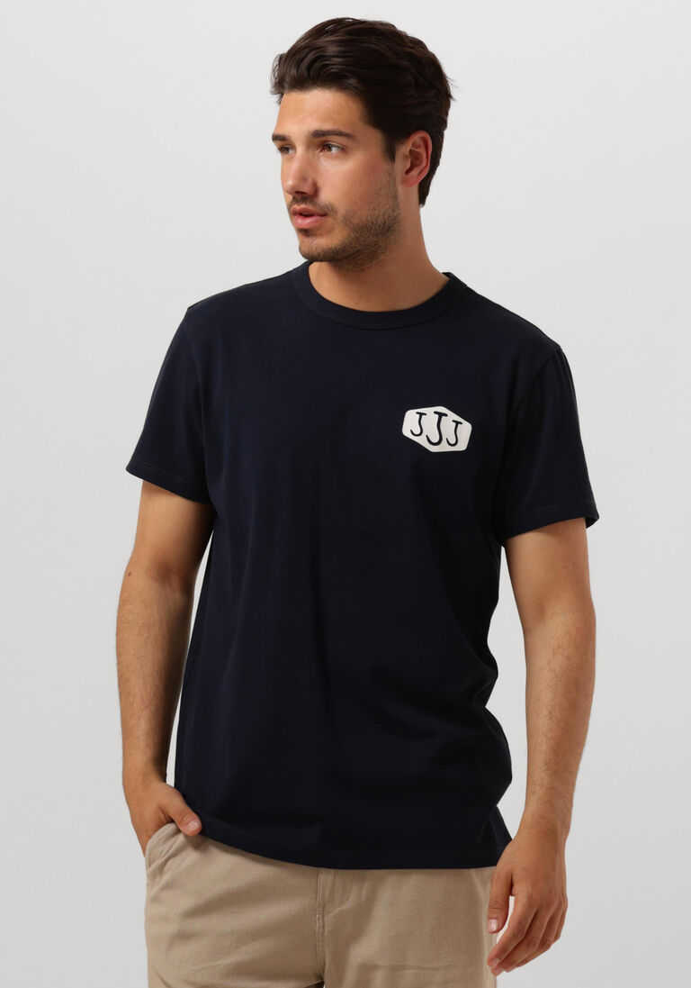 BUTCHER OF BLUE donkerblauwe butcher of blue t-shirt army quarter tee
