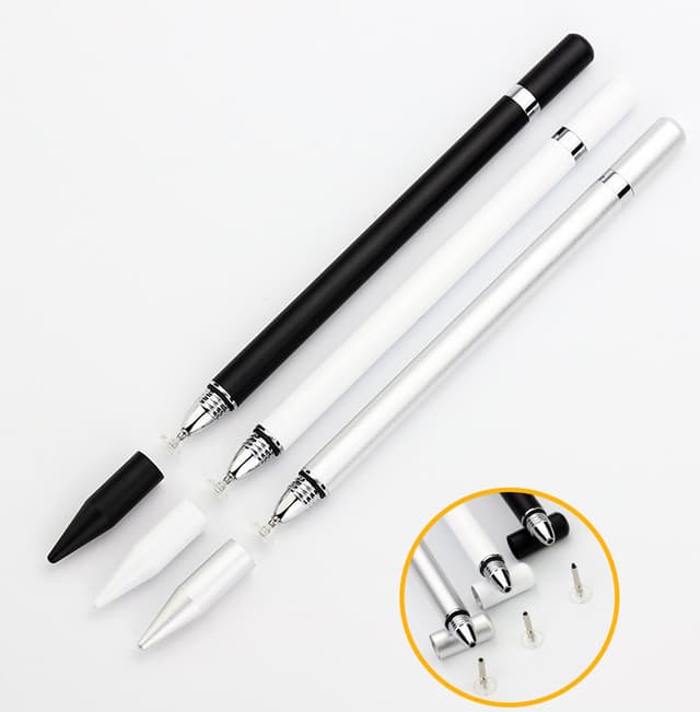 Universal Stylus pen 3-pak MultiColor