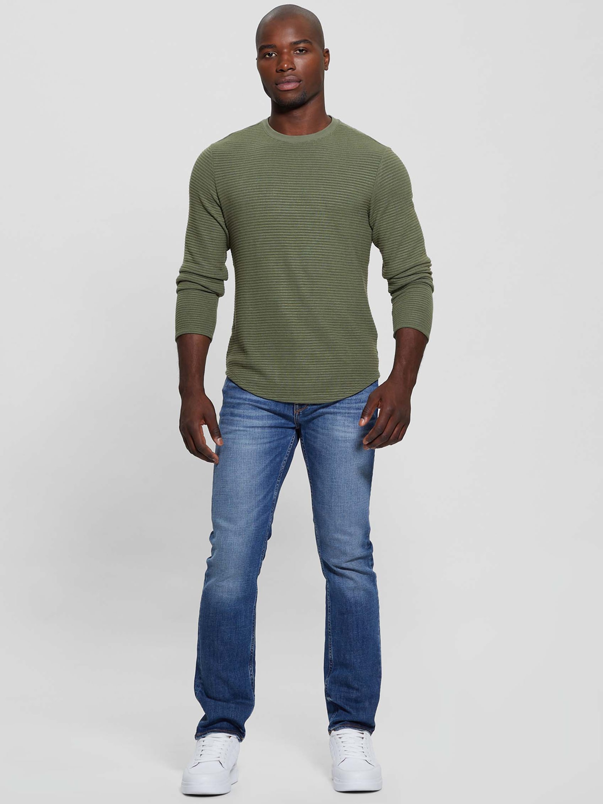 Camiseta Hudson com textura linear
