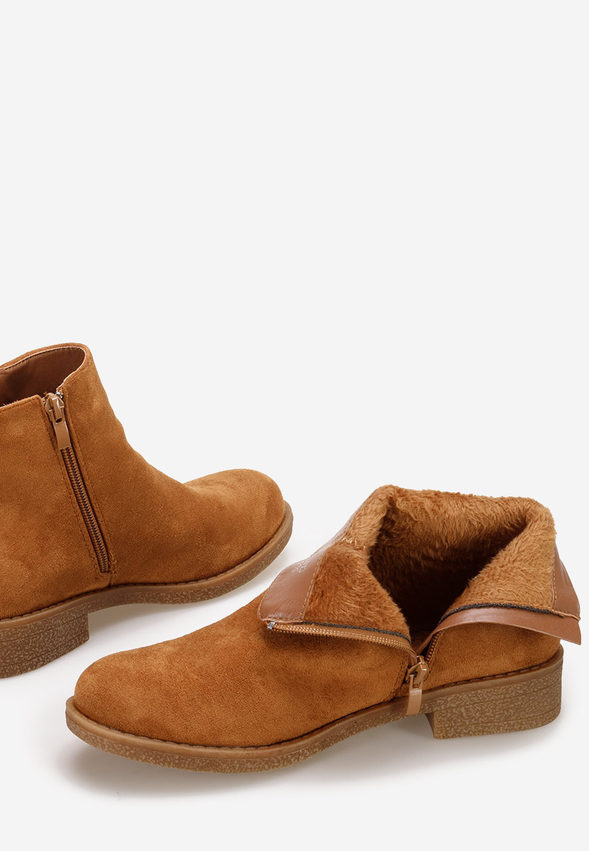 Bottines femme chameau Marabella